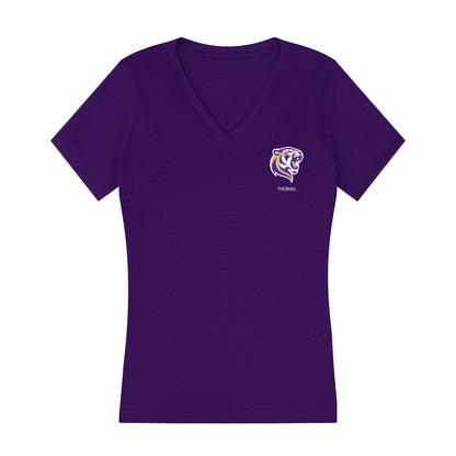 Sewanee - NCAA Football : Jacorin Thomas - Classic Shersey Women's V-Neck T-Shirt-0