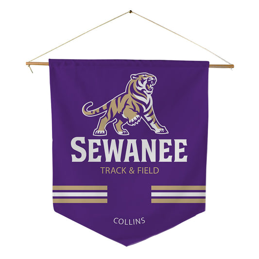 Sewanee - NCAA Men's Track & Field : Jack Collins - Pennant - 18" x 21"-0
