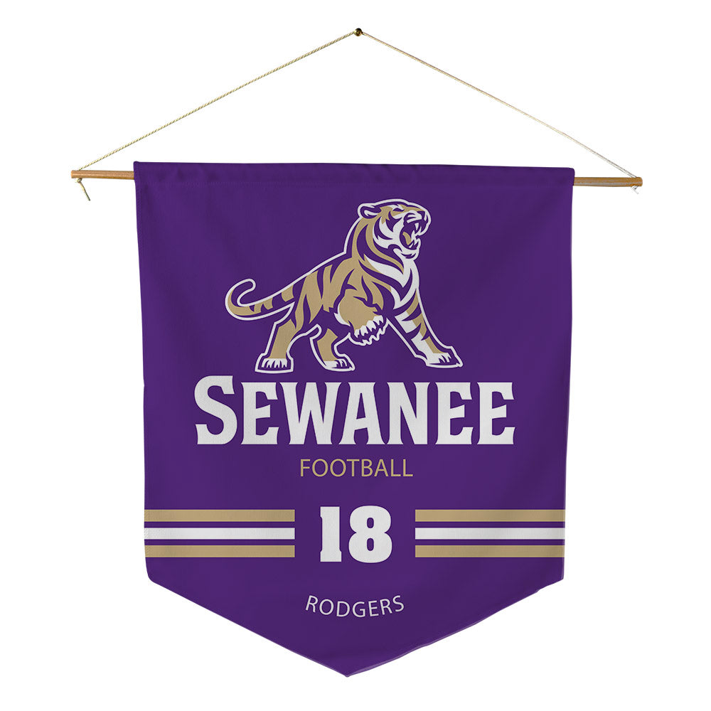 Sewanee - NCAA Football : Cecil Rodgers - Pennant - 18" x 21"-0