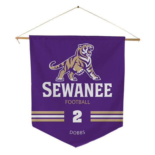Sewanee - NCAA Football : Brett Dobbs - Pennant - 18" x 21"-0