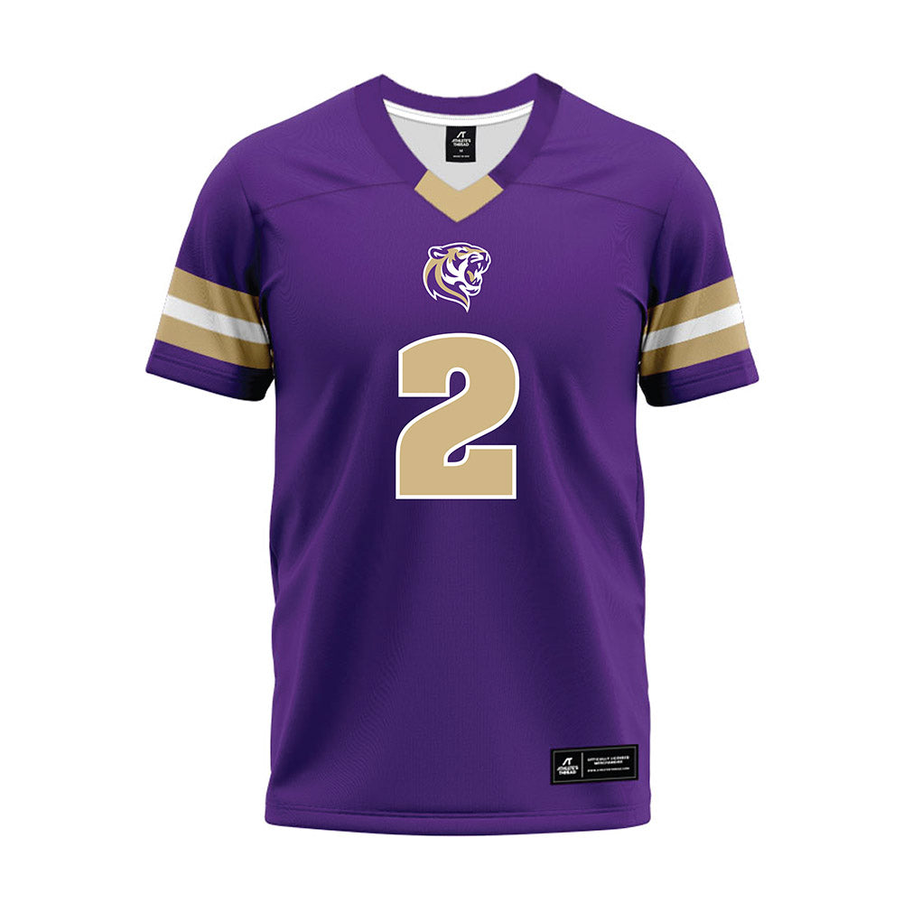 Sewanee - NCAA Football : Brett Dobbs - Purple Premium Football Jersey-0