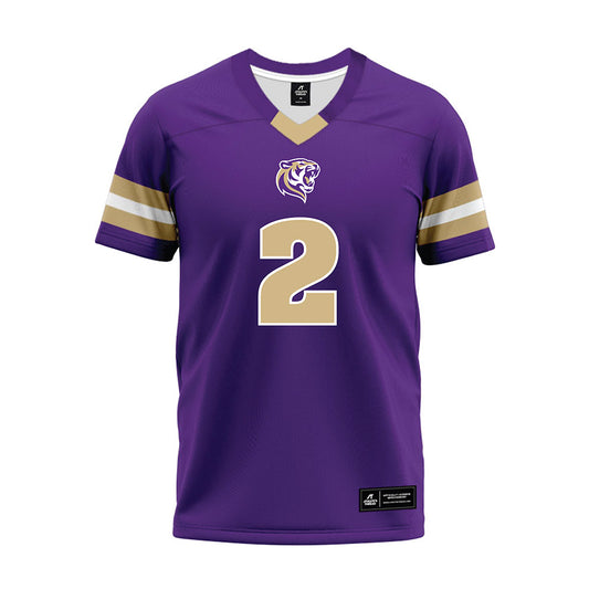 Sewanee - NCAA Football : Brett Dobbs - Purple Premium Football Jersey-0