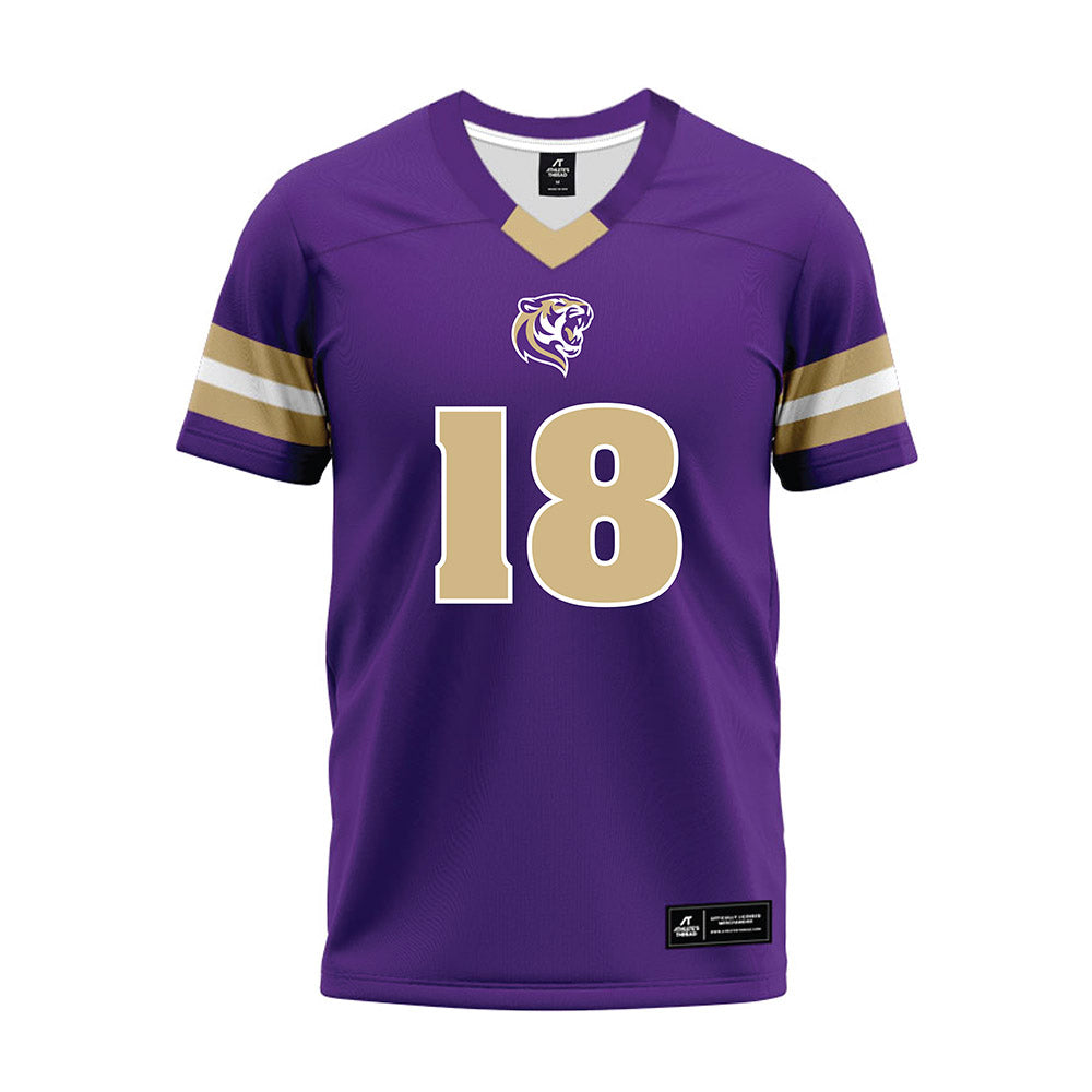 Sewanee - NCAA Football : Cecil Rodgers - Purple Premium Football Jersey-0
