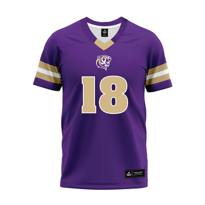 Sewanee - NCAA Football : Cecil Rodgers - Purple Premium Football Jersey-0