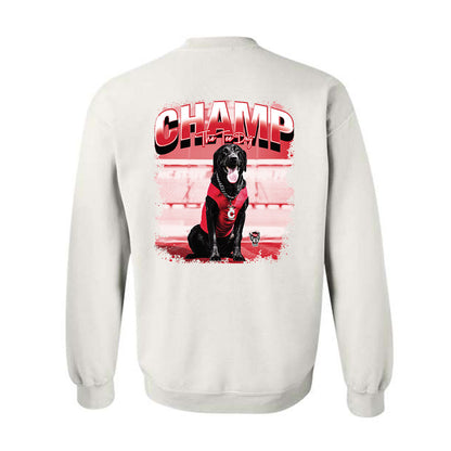 NC State - Ripken : - Champ on the Stadium Crewneck Sweatshirt-1