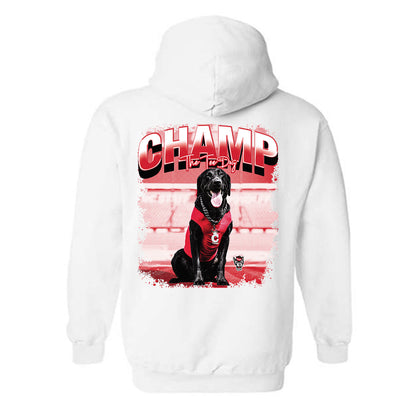 NC State - Ripken : - Champ on the Stadium Hooded Sweatshirt-1