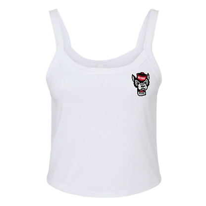 NC State - Ripken : - Champ on the Stadium Women’s Rib Cropped Tank Top-0