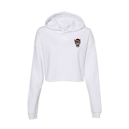 NC State - Ripken : - Champ on the Stadium Women's Crop Fleece Hoodie-0
