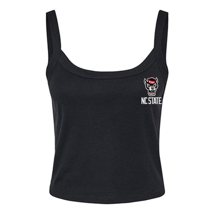 NC State - Ripken : - Champ Women’s Rib Cropped Tank Top-0
