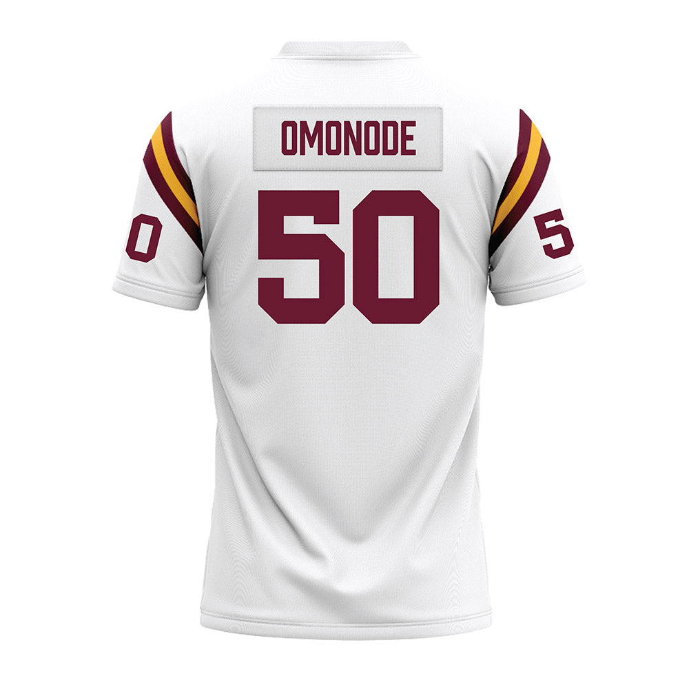 Minnesota - NCAA Football : Mo Omonode - 1960 White Premium Football Jersey-1