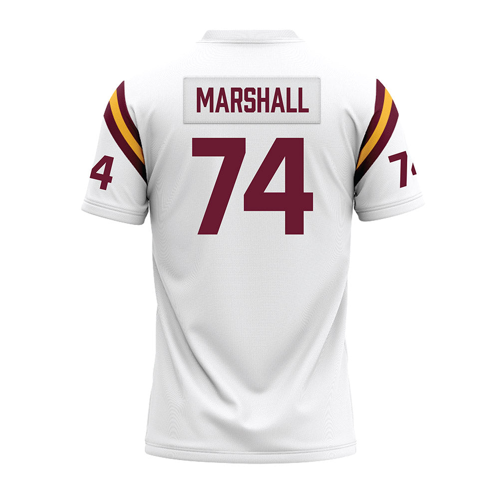Minnesota - NCAA Football : Marcellus Marshall - 1960 White Premium Football Jersey-1