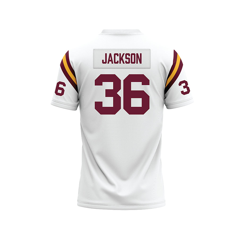 Minnesota - NCAA Football : Daniel Jackson - 1960 White Premium Football Jersey-1