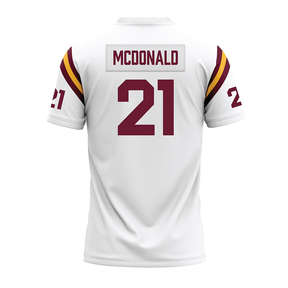Minnesota - NCAA Football : Craig McDonald - 1960 White Premium Football Jersey-1