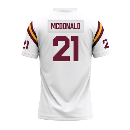 Minnesota - NCAA Football : Craig McDonald - 1960 White Premium Football Jersey-1