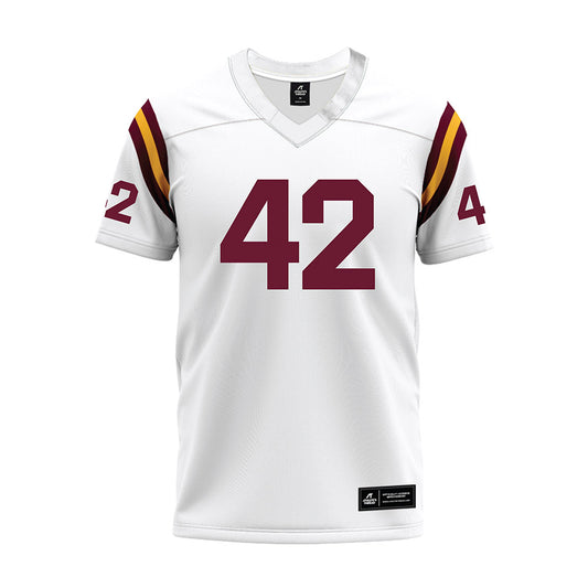 Minnesota - NCAA Football : Tom Weston - 1960 White Premium Football Jersey-0