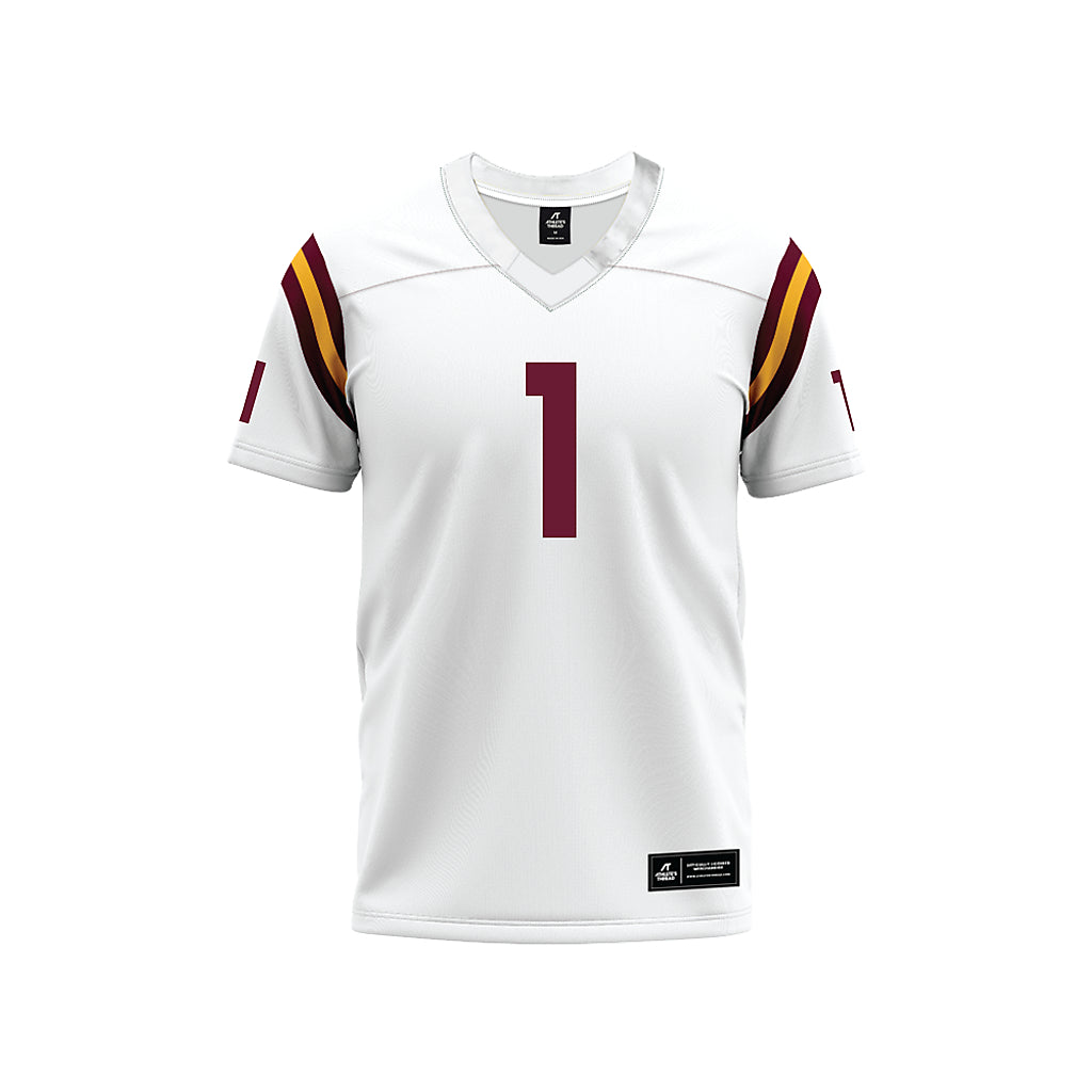 AAThread - Default Organization : 1 Athlete - 1960 White Premium Football Jersey-0