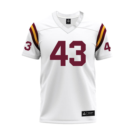 Minnesota - NCAA Football : Jakob Lutz - 1960 White Premium Football Jersey-0