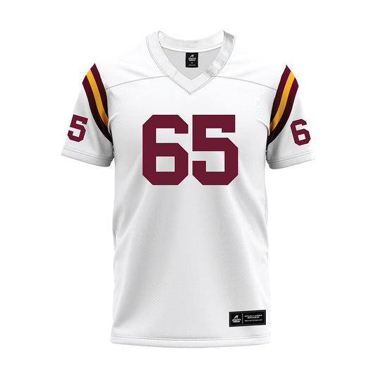 Minnesota - NCAA Football : Greg Johnson - 1960 White Premium Football Jersey-0