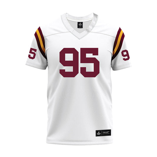 Minnesota - NCAA Football : Colin Hansen - 1960 White Premium Football Jersey-0