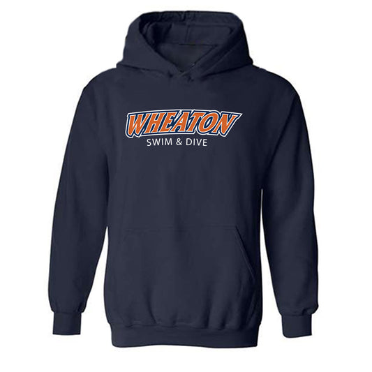 Wheaton IL - NCAA Men's Swimming & Diving : Isaac Chambers - Classic Shersey Hooded Sweatshirt-0