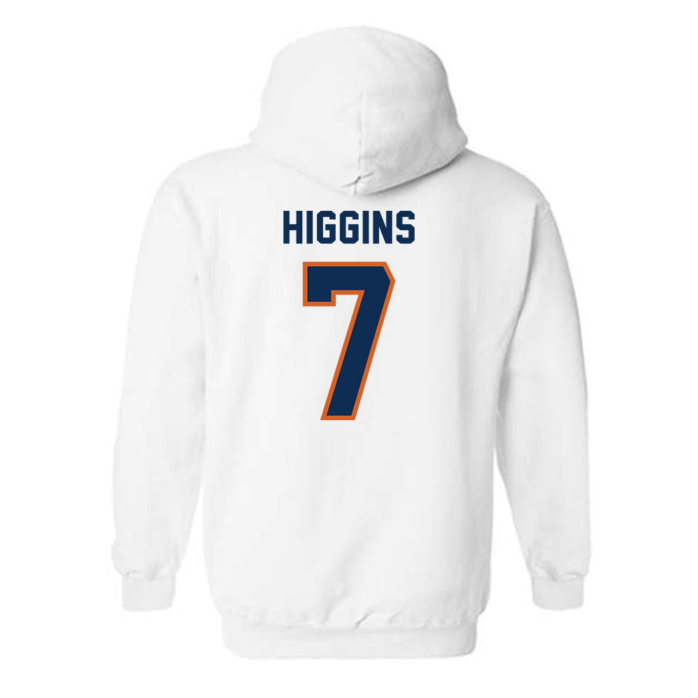 Wheaton IL - NCAA Women's Volleyball : Lacey Higgins - Classic Shersey Hooded Sweatshirt-1
