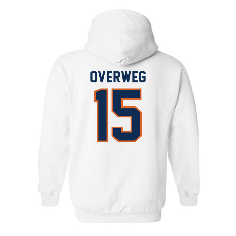 Wheaton IL - NCAA Women's Volleyball : Sydney Overweg - Classic Shersey Hooded Sweatshirt-1