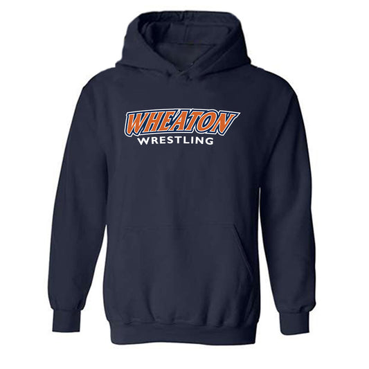 Wheaton IL - NCAA Wrestling : Elias ONeill - Classic Shersey Hooded Sweatshirt-0