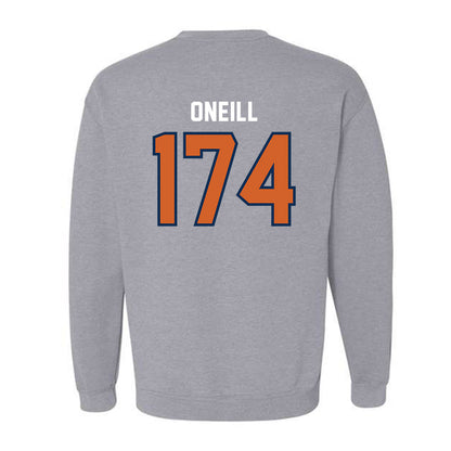 Wheaton IL - NCAA Wrestling : Elias ONeill - Classic Shersey Crewneck Sweatshirt-1