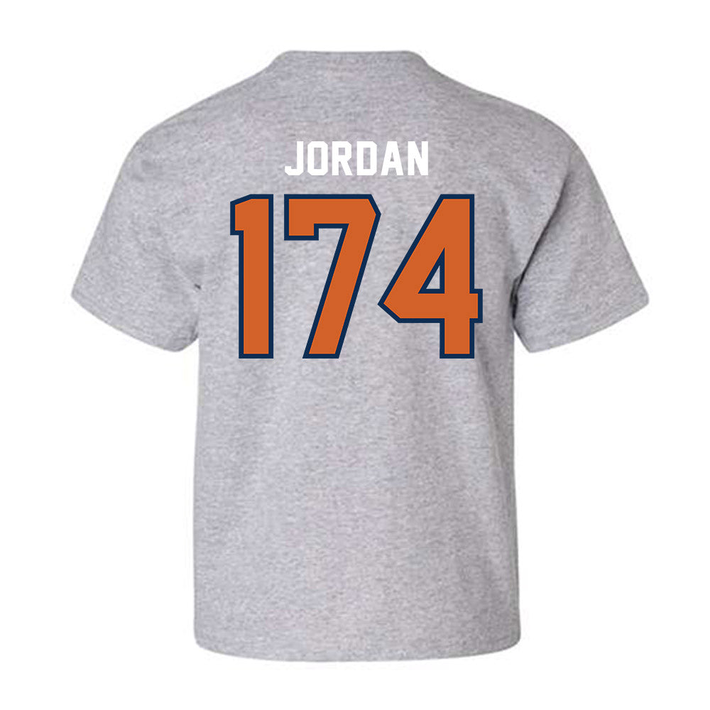 Wheaton IL - NCAA Wrestling : Drew Jordan - Classic Shersey Youth T-Shirt-1