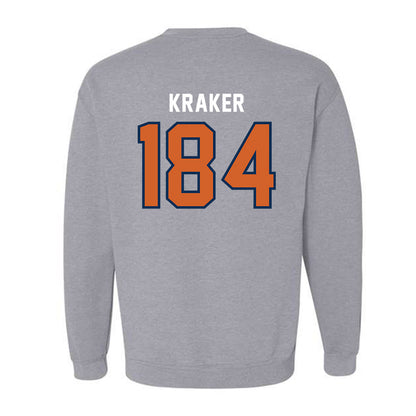 Wheaton IL - NCAA Wrestling : Jacob Kraker - Classic Shersey Crewneck Sweatshirt-1