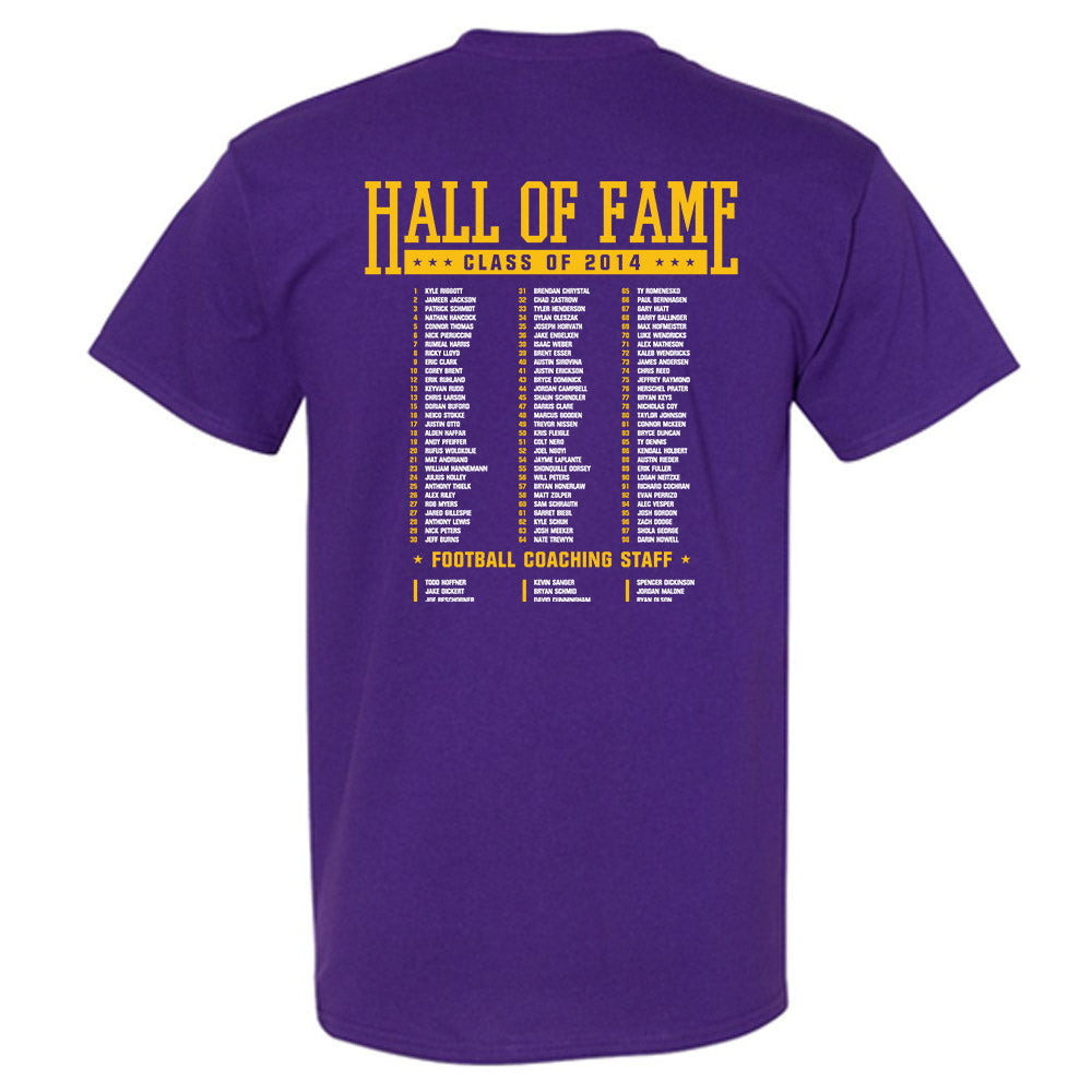 Minn. St. - NCAA Football : 2014 Football Hall of Fame T-Shirt-1