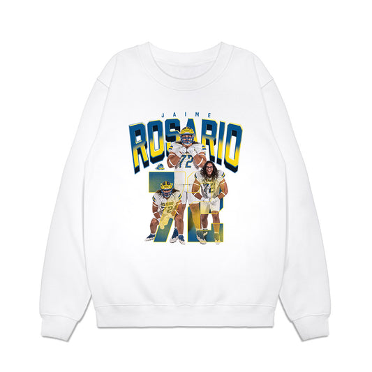 Delaware - NCAA Football : Jaime Rosario - Collage Premium Crewneck Sweatshirt-0