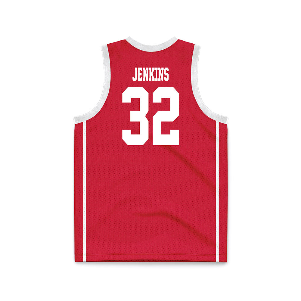 MSUM - NCAA Men's Basketball : Adam Jenkins - Red Basketball Jersey-1