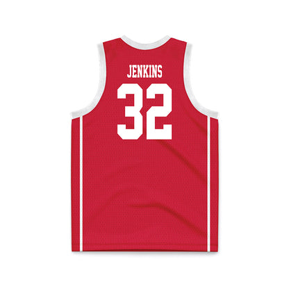 MSUM - NCAA Men's Basketball : Adam Jenkins - Red Basketball Jersey-1