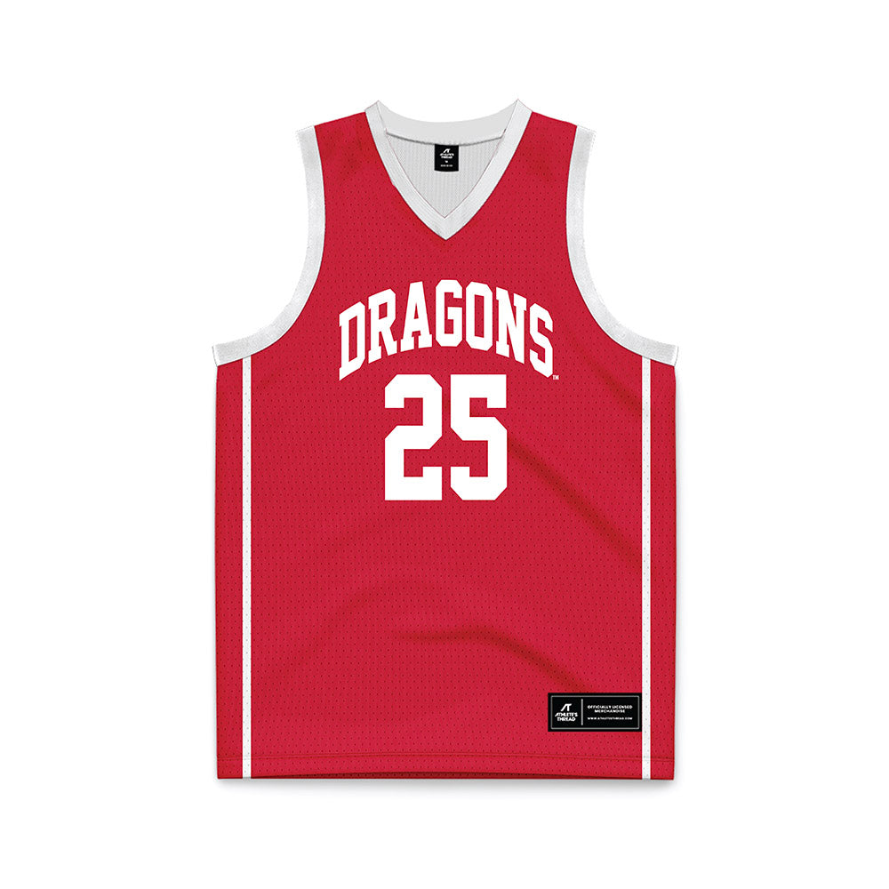 MSUM - NCAA Men's Basketball : Rodrick Payne - Red Basketball Jersey-0