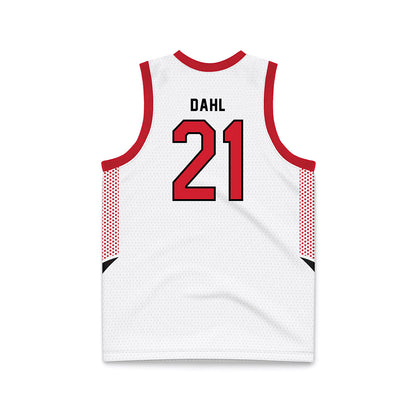 MSUM - NCAA Women's Basketball : Sydney Dahl - White Basketball Jersey-1