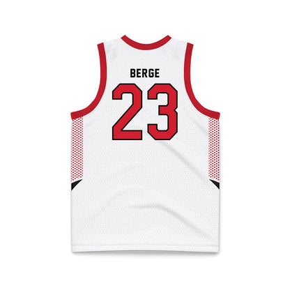 MSUM - NCAA Women's Basketball : Abby Berge - White Basketball Jersey-1