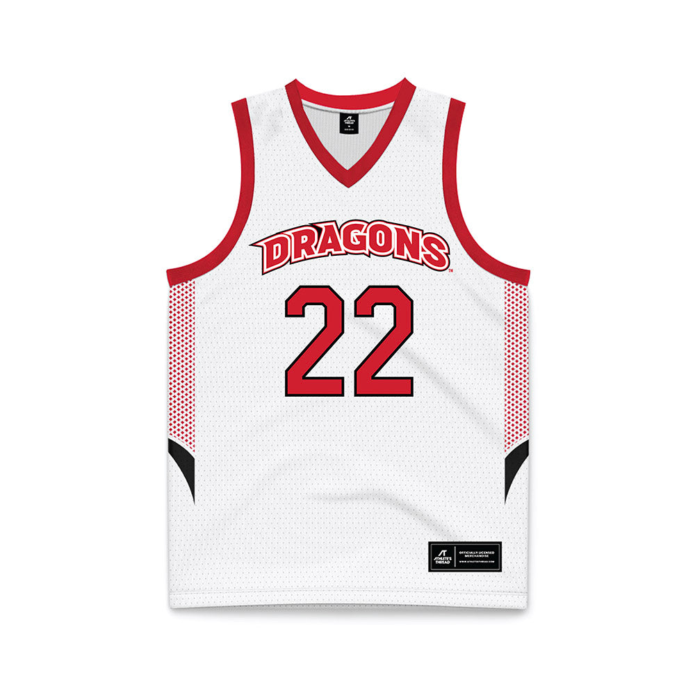 MSUM - NCAA Women's Basketball : Terryn Johnson - White Basketball Jersey-0