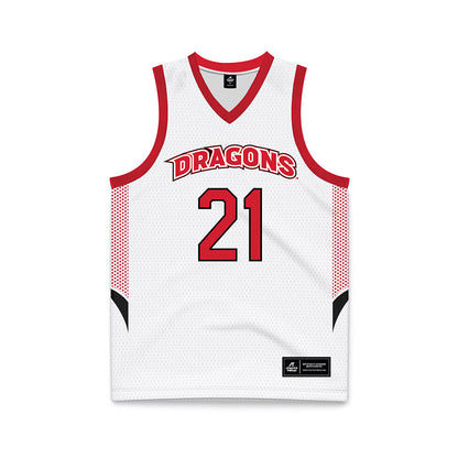 MSUM - NCAA Women's Basketball : Sydney Dahl - White Basketball Jersey-0