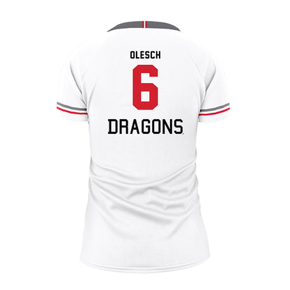 MSUM - NCAA Women's Volleyball : Kiara Olesch - White Volleyball Jersey-1