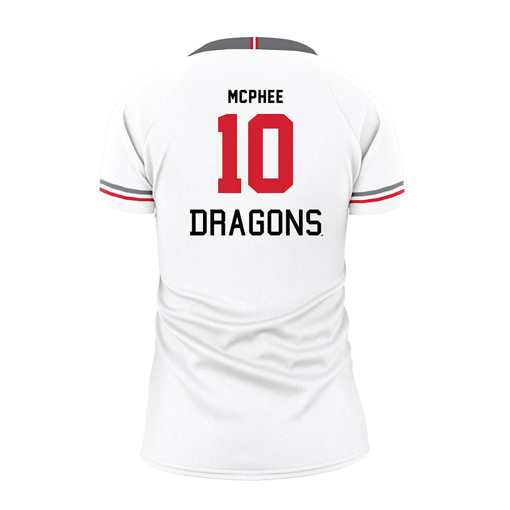 MSUM - NCAA Women's Volleyball : Emily McPhee - White Volleyball Jersey-1