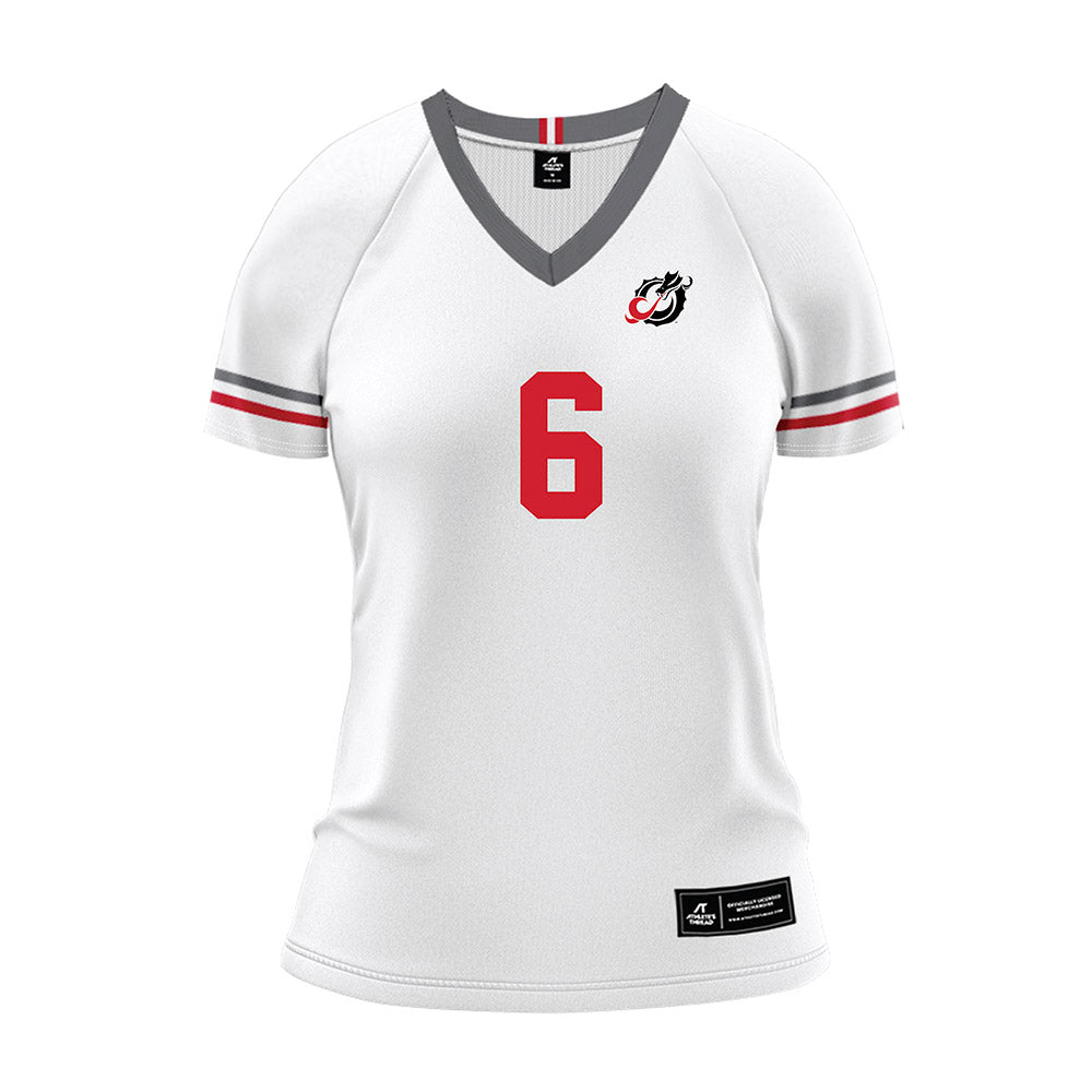 MSUM - NCAA Women's Volleyball : Kiara Olesch - White Volleyball Jersey-0