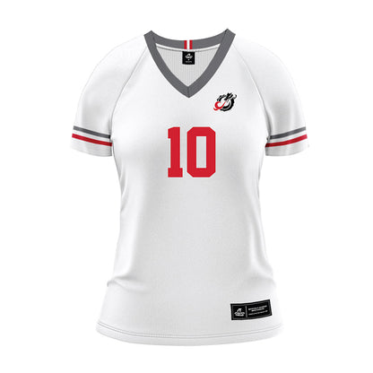 MSUM - NCAA Women's Volleyball : Emily McPhee - White Volleyball Jersey-0