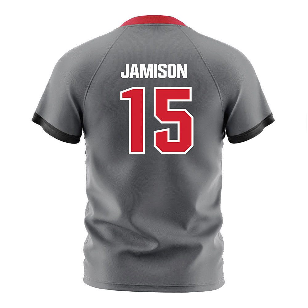 MSUM - NCAA Women's Soccer : Emma Jamison - Grey Soccer Jersey-1