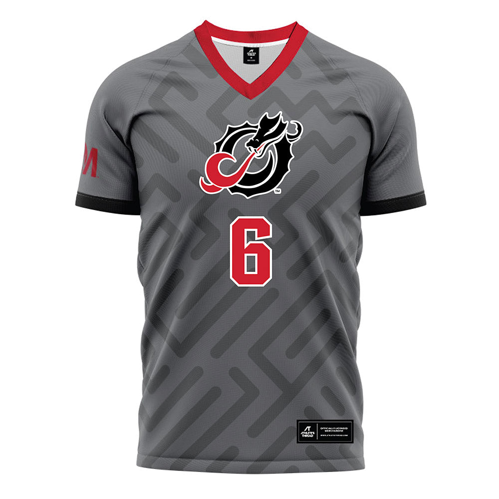 MSUM - NCAA Women's Soccer : Ana Cecilia Walker - Grey Soccer Jersey-0