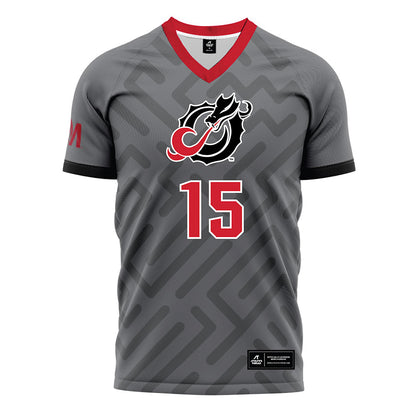 MSUM - NCAA Women's Soccer : Emma Jamison - Grey Soccer Jersey-0