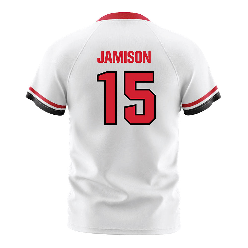 MSUM - NCAA Women's Soccer : Emma Jamison - White Soccer Jersey-1