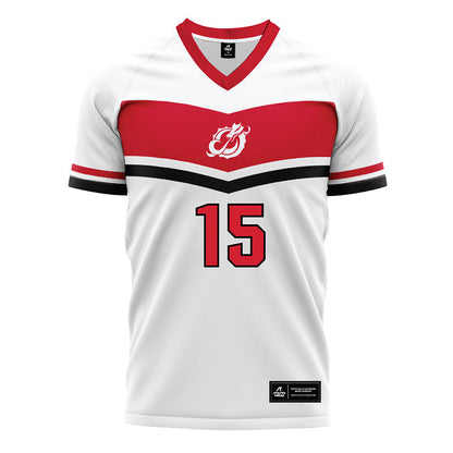 MSUM - NCAA Women's Soccer : Emma Jamison - White Soccer Jersey-0