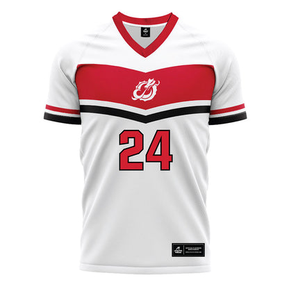 MSUM - NCAA Women's Soccer : Taytum Byndon - White Soccer Jersey-0