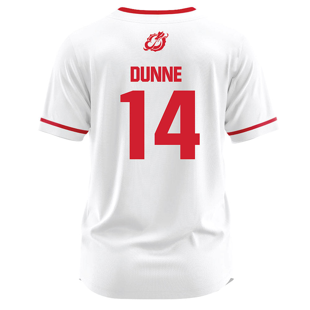 MSUM - NCAA Softball : Riley Dunne - White Jersey-1